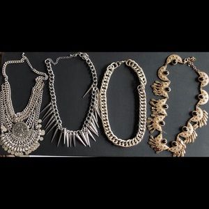 Bundle of statement jewelry